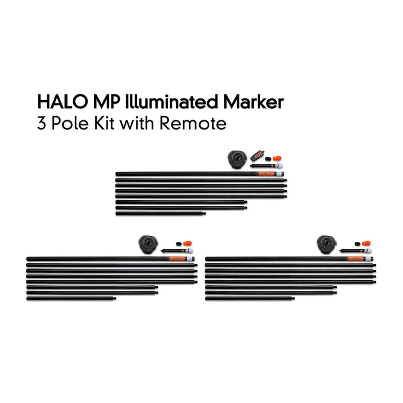 Fox - Halo 3 Pole Kit Inc. Remote And 3 Bags 3 Fox - Halo 3 Pole Kit Inc. Remote And 3 Bags